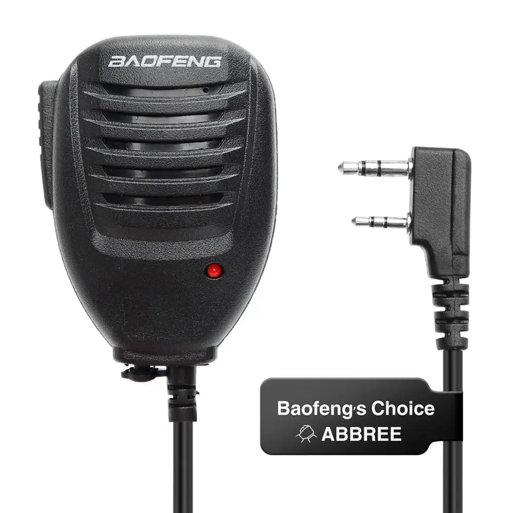 10 шт. BAOFENG BF 26 Динамик микрофон для Baofeng Портативный двухстороннее радио UV 5R 5RE 888S B6