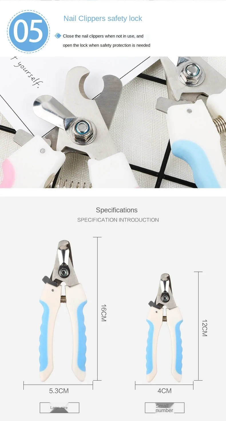 

Pet Nail Clipper Scissors Pet Dog Cat Nail Toe Claw Clippers Scissors Trimmer Grooming Tools For Animals Pet Supplies VOW Pets