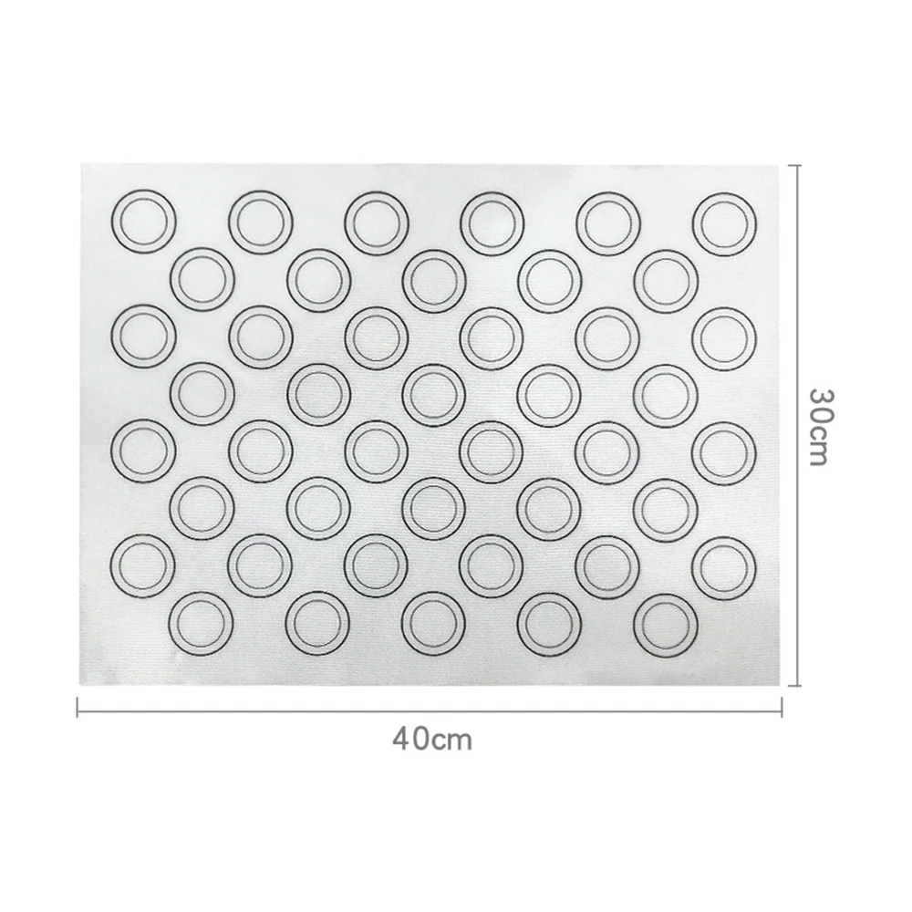 Антипригарный силиконовый коврик для макарон подложка печи 30*40 см выпечки