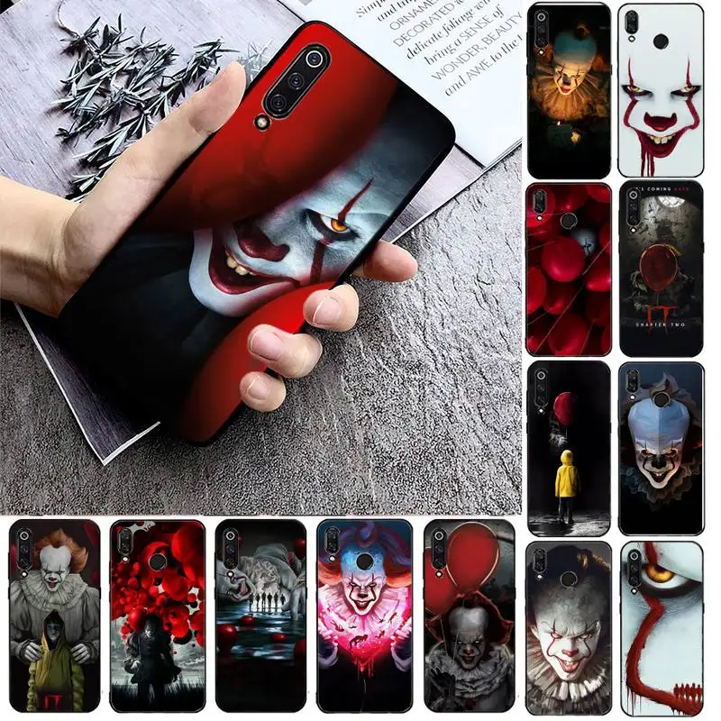 

Stephen King s It pennywise Phone Case For Xiaomi max3 mi 9 se mi8 F1 9SE 10 lite F1 Back Coque
