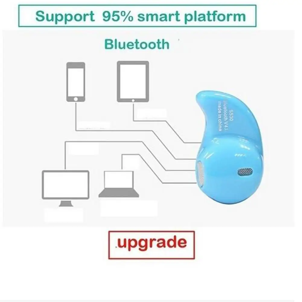 Kuulee мини невидимые беспроводные наушники Bluetooth стерео гарнитура с микрофоном