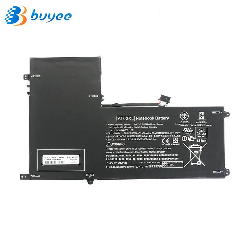 AT02XL оригинальный Батарея для HP ElitePad 900 G1 HSTNN C75C IB3U DB3U 685368 1C1 685987 001 аккумулятор