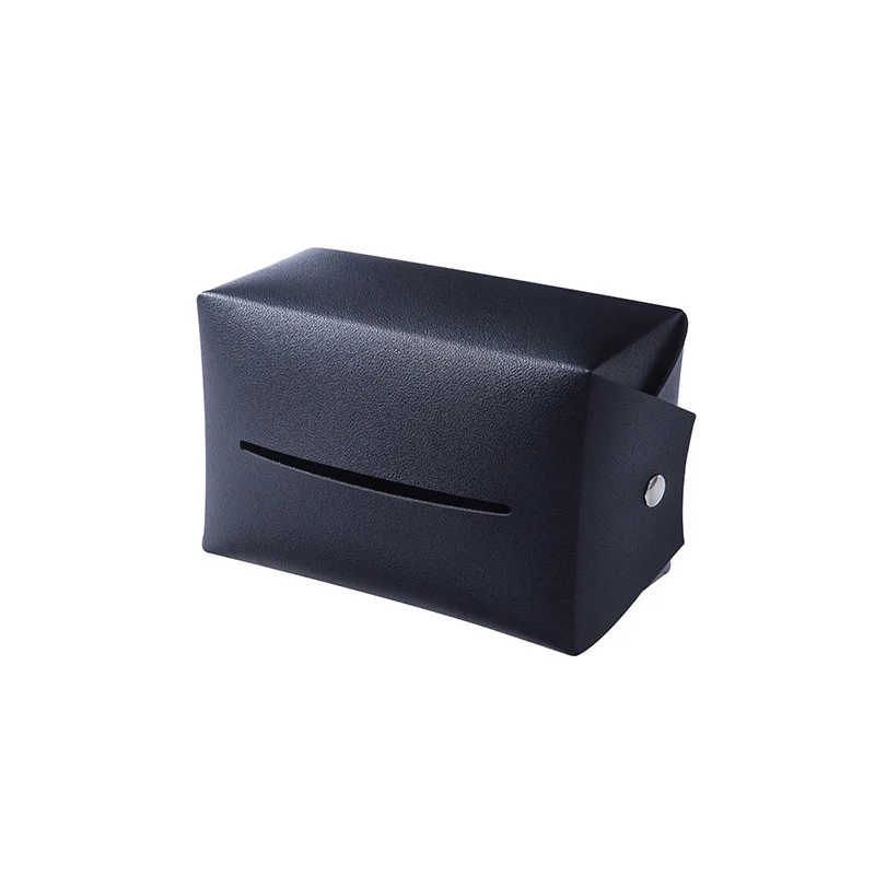 

2pcs home car tissue box leather car drawer box creative tissue box tissue organizador caixa para lencos de papel