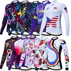 Велосипедная майка Weimostar 2021, женская, с длинным рукавом, для мотокросса, для осени, быстросохнущая велосипедная майка