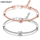 Модный шикарный браслет с бусинами на заказ для женщин, романтический Семейный Браслет с выгравированными буквами, подарок для влюбленных, бижутерия для вечеринки