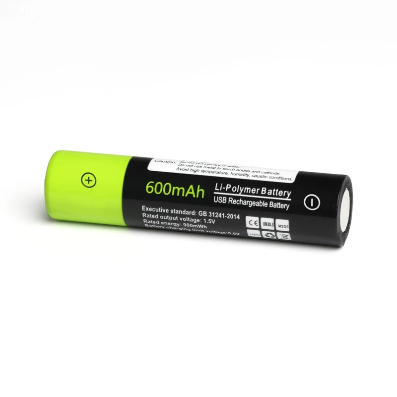 12pcs/lot ZNTER 1.5V AAA rechargeable battery 600mAh USB lithium polymer fast charging via Micro cable | Электроника