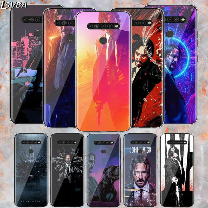

John Wick For LG V60 V50S V50 G8X G8S G8 G7 ThinQ 5G K61 K51S K41S K30 K20 2019 Q60 Q9 Soft Phone Case