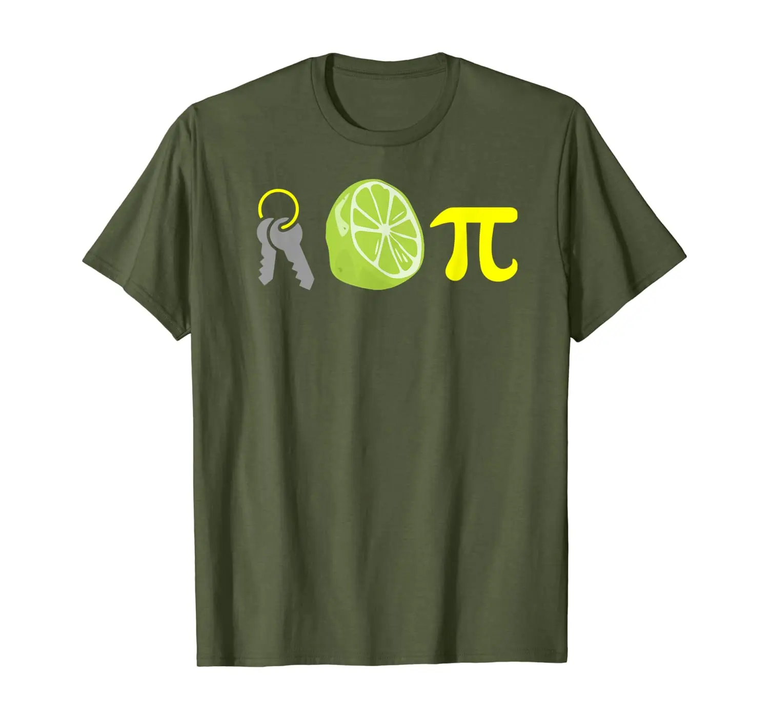

Key Lime Pi Funny Pi Day Symbol Math Nerd Engineer T Shirt