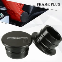 for ducati desert sled monster 797 scrambler flat track pro classic icon sixty2 motorcycle frame plug cap frame hole cover kit