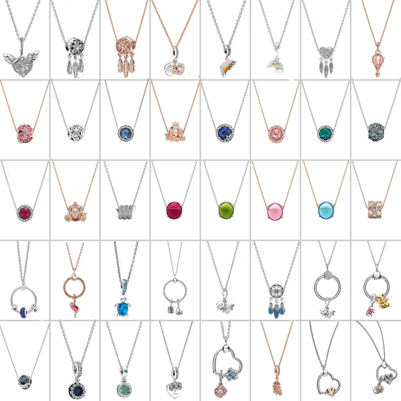 

Женский кулон из серебра 925 пробы, с бусинами