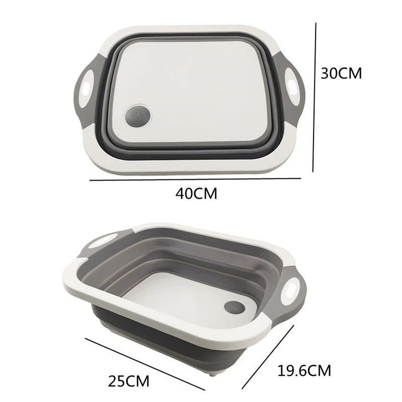 Складная разделочная доска Разделочные Блоки силиконовый инструмент дренажная