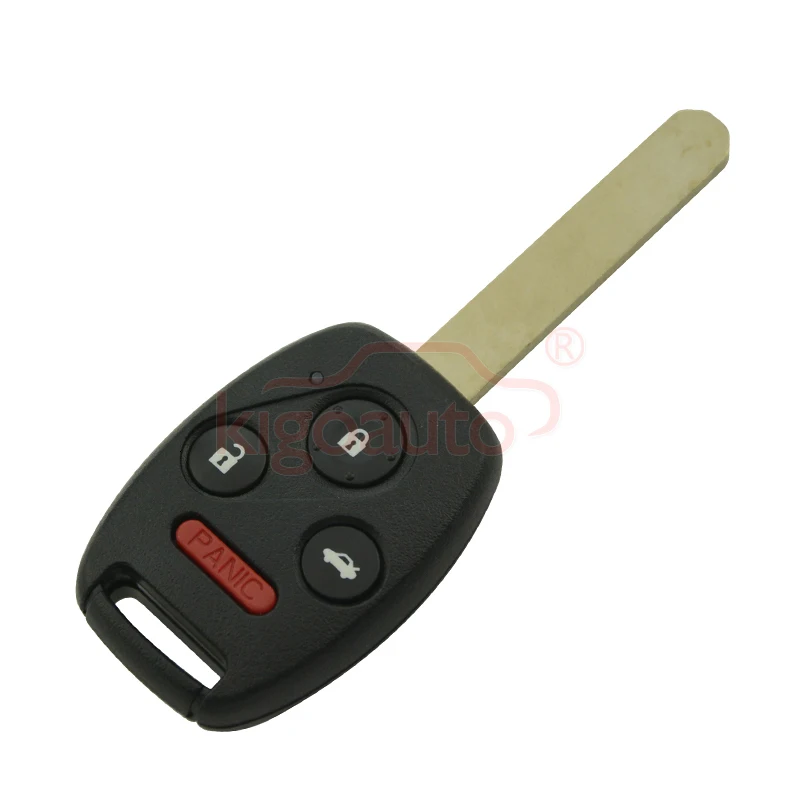 Для Honda Accord Civic Fit Модифицированная замена флип-ключ оболочка 4 кнопки HON66 лезвие дистанционного ключа брелок чехол оболочка kigoauto