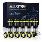 AUXITO 10x T10 светодиодный Canbus W5W 168 194 габаритный парковочный фонарь для Audi A6 C5 C6 C7 A3 8P 8V A4 B5 B6 B7 B8 A5 A7 A8 Q3 Q5 Q7 TT