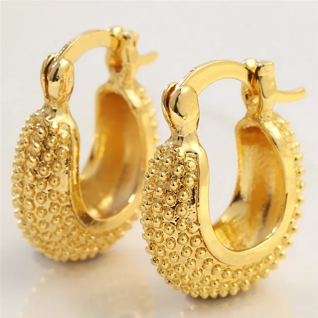 Hoop Earring E563 Классические желтое золото цвет серьги-кольца из металла для женщин Преувеличенные Роскошные полые большая серьга-кольцо массивные ювелирные изделия L4E569 - Окраска металла: Hoop Earring E563
