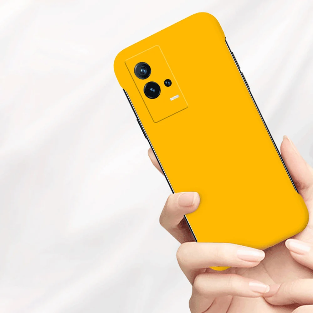 ДЛЯ Vivo Iqoo 8 чехол для телефона 8pro простой однотонный устойчивый к падению Жесткий
