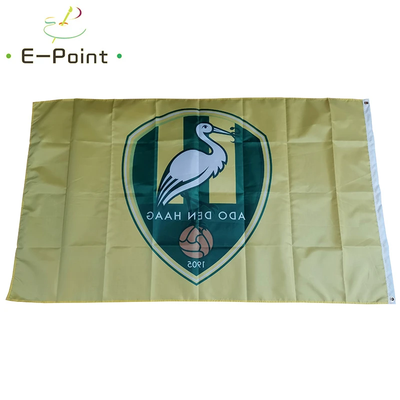 

Netherlands ADO Den Haag Yellow Flag Full Size Christmas Decorations for Home Flag Banner Gifts