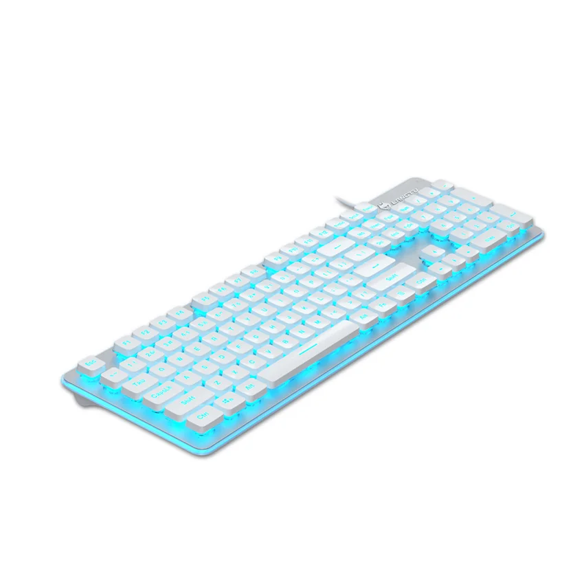 girl pink 104 keys gaming keyboard usb wired mute keyboard with led backlitght for pc laptops computer gamers free global shipping