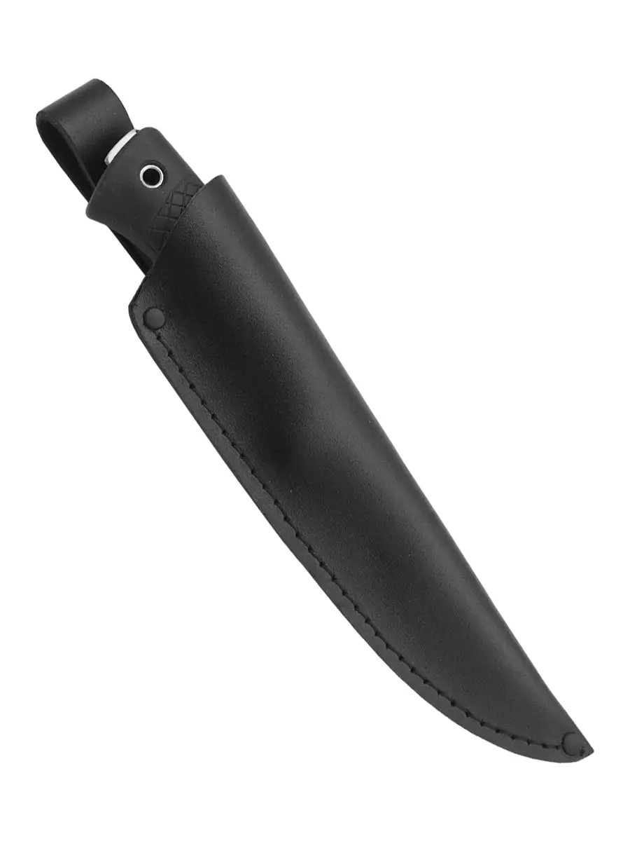 Легкий тактический нож в кожаных ножнах Витязь | B805-68YK (Гремлин-2 У)