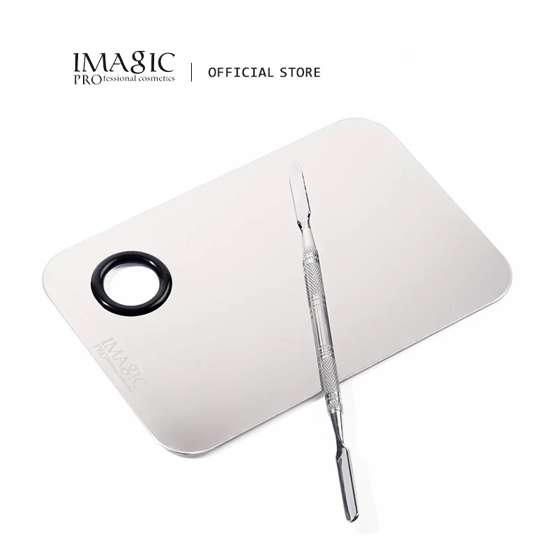 IMAGIC профессиональная палитра макияжа лоток Смешанная краска из нержавеющей
