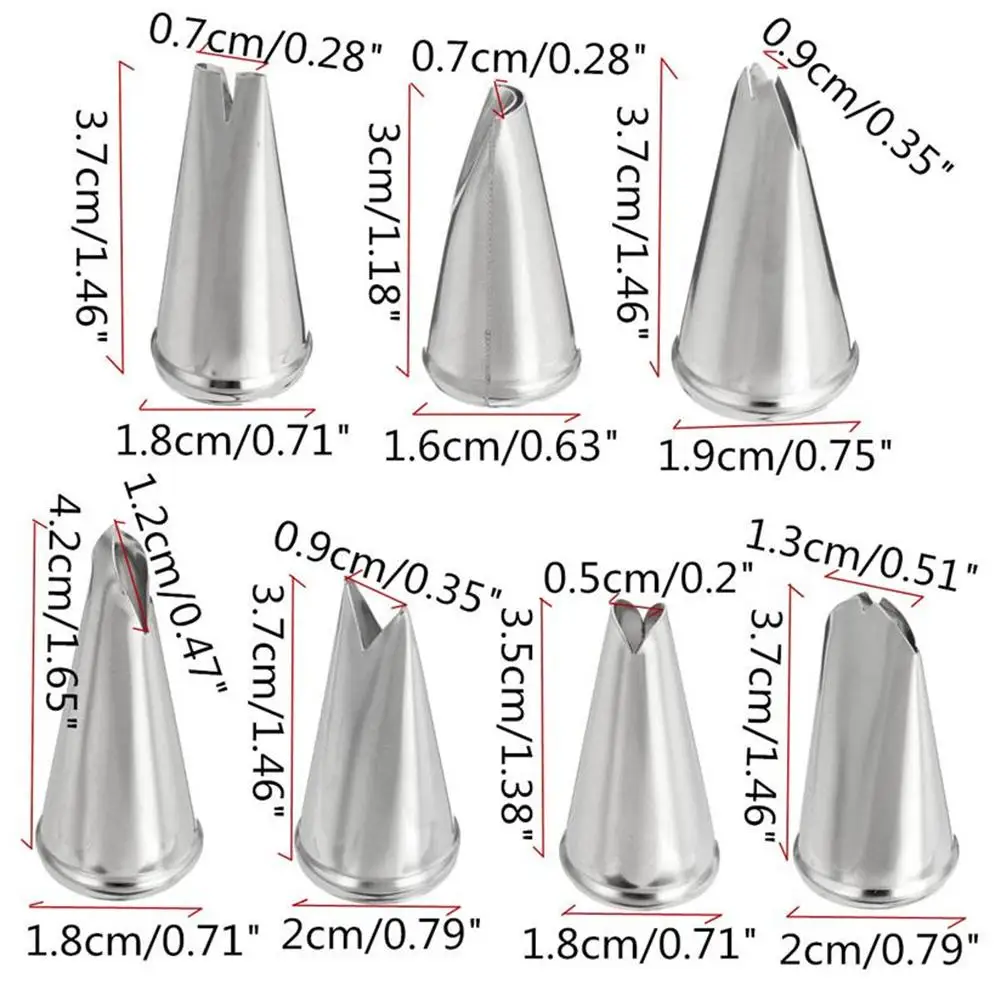 7 шт./компл. набор инструментов для украшения торта сделай сам Кондитерские