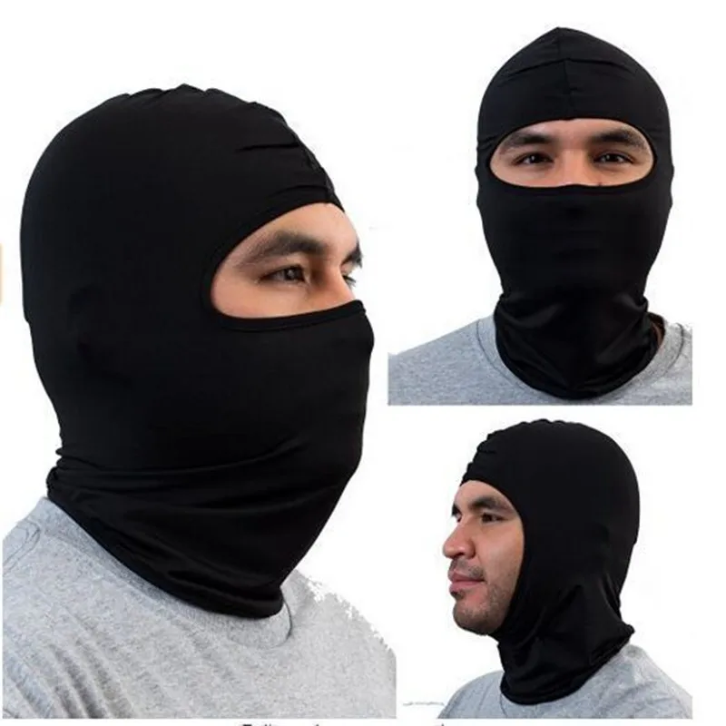 Балаклава для мотоцикла полумаска лица теплый зимний спортивный шарф катания на