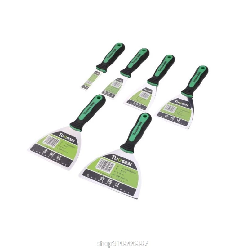 Набор шпателей скребки и наполняющие ножи 6 шт. лезвия цементной лопаты с