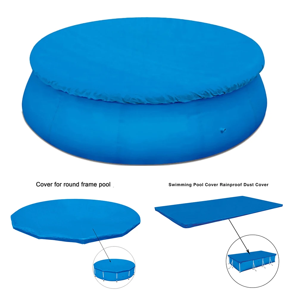 

Swimming Pool Cover Rectangle Ground Cloth Lip Cover Dustproof Floor Cloth Mat Cover For Rainproof Outdoor Villa Garden Pool