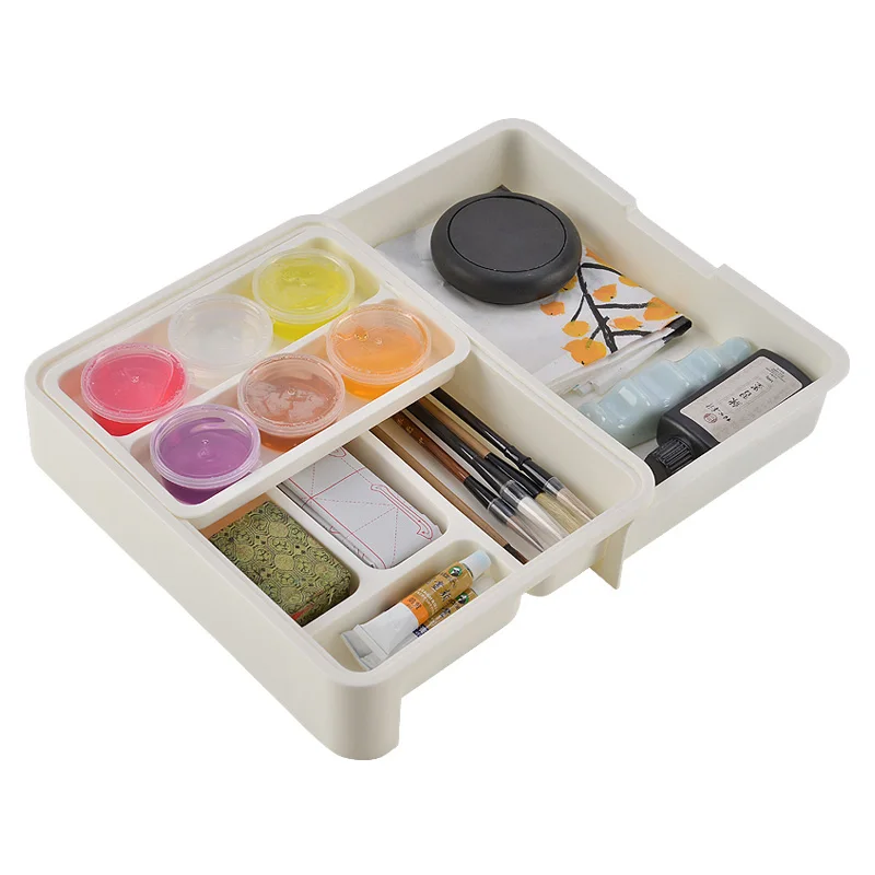 Pp ящик магазин расширяемый лоток для столовых приборов Регулируемый перегородка