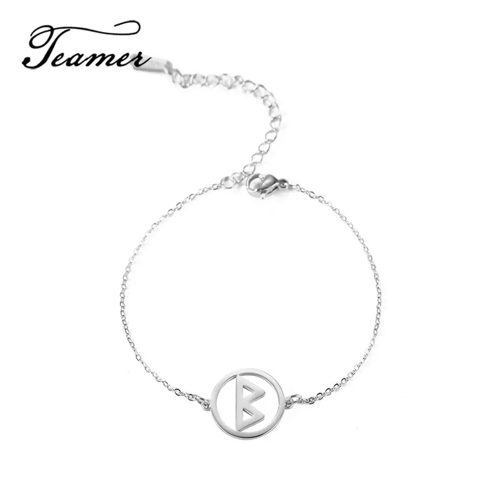 Браслет Teamer в стиле панк модные мужские ювелирные изделия браслет викинга из