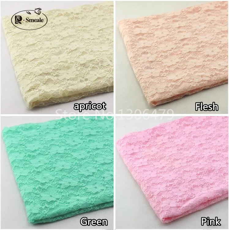 Бесплатная доставка эластичная кружевная ткань 24 цвета на выбор малая слива
