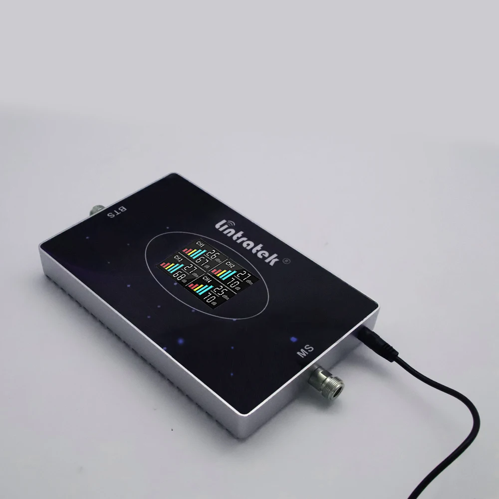 

Global System AGC Signal Booster 4 Band 2G 3G 4G GSM WCDMA 2100 LTE CDMA 850 band5 B20 800mhz 2600 Cellular Repeater Amplifier