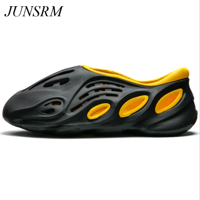

JUNSRM Hot Shoes Men's 2021 Summer New Breathable Trend Baotou Sandals Non-slip Slippers Outdoor Sandals Beach Shoes
