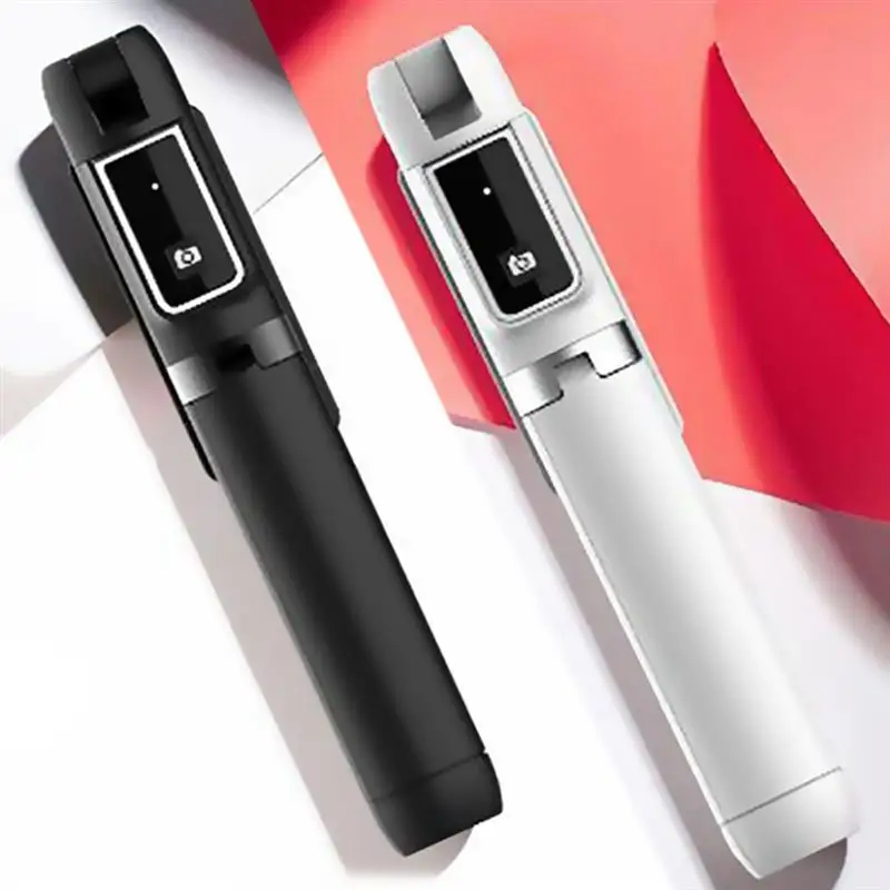 

Wireless Bluetooth Selfie Stick 360 Degrees Rotation Self-Timer Extendable Tripod Universal Monopod With Remote Control Button