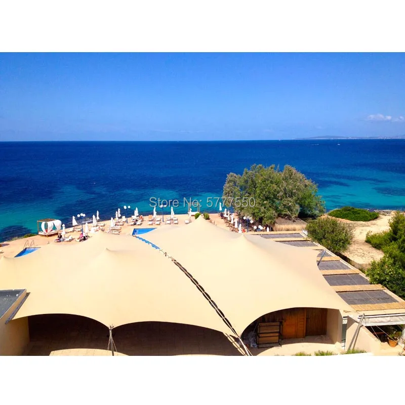 Открытый тент для свадебной вечеринки растягивающийся свадебных торжеств на