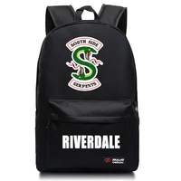 2019 riverdale south side stranger things boy girl school bag women bagpack teenagers schoolbags canvas men student backpacks