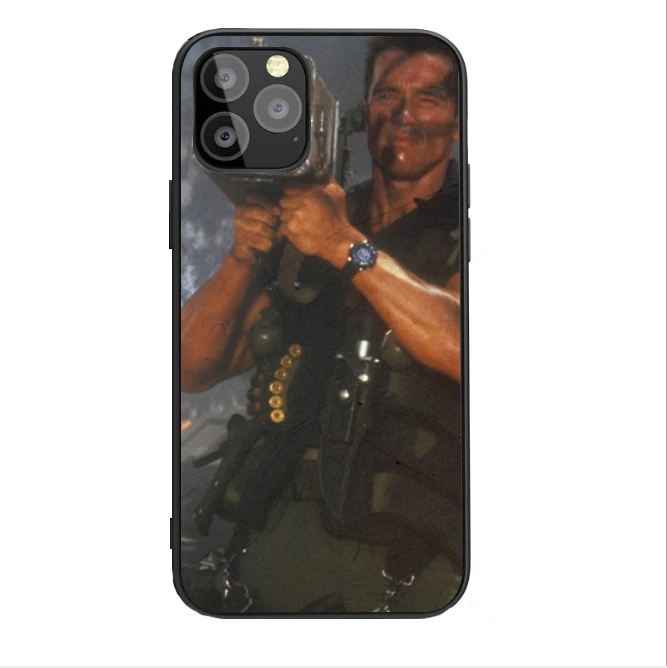 Арнольд Шварценеггер фильм Commando 2017 постер глянцевый Гладкий ТПУ силиконовый