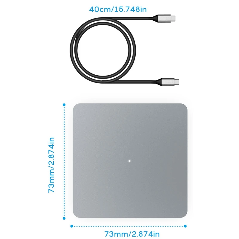 USB C концентратор 11-In-1Type адаптер HDMI VGA Aux RJ45 SD/TF 3 0 USB-C порты док-станция сплиттер для