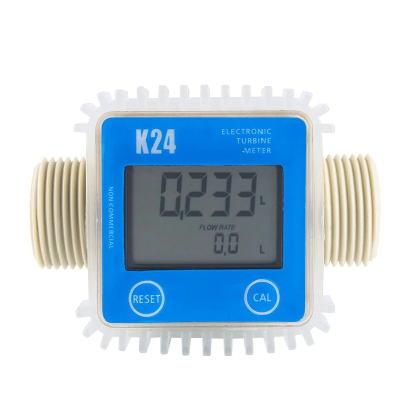 

1 шт. K24 Lcd турбинный цифровой расходомер топлива широко используется для химикатов воды