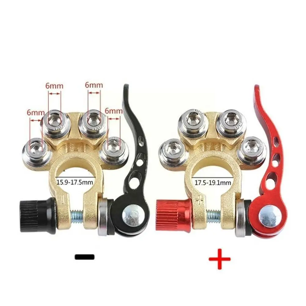 Автомобильный Аккумуляторный терминал латунный кабельный клеммные детали