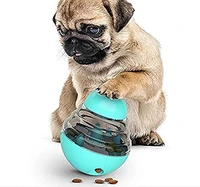 treat dispensing dog tumbler leakage ball pet toy food dispenser ball adjustable food hole roly iq treat ball for dogs and cat