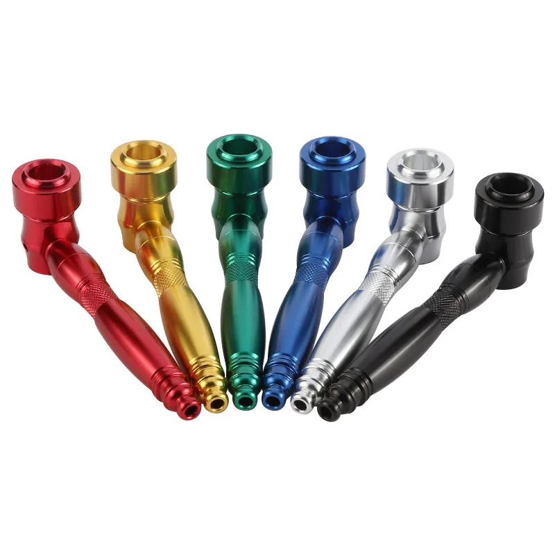 

Giftbox Tobacco Stems Smoke Metal Portable Smoking Pipe Water Pipe Smoke Herb Tobacco Pipe Luxury Tobacco Easy CleanStems