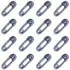 Нашивки для одежды Prajna, термоклейкие, Заколка Для панка, 10 шт., наклейки для аппликаций