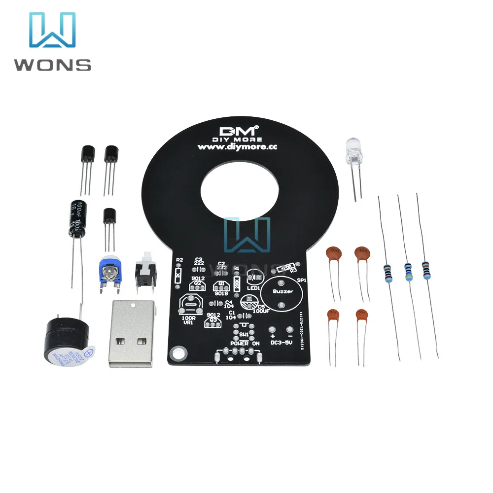 Набор сделай сам для металлоискателя электронный комплект постоянного тока 3 5 В