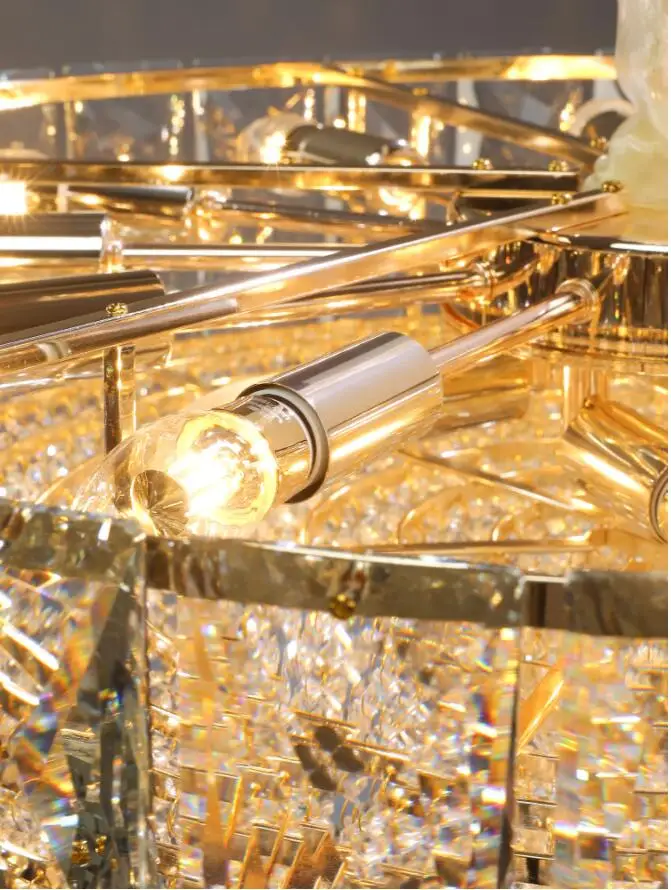 K9 Хрустальная люстра для гостиной светодиодный светильник дома | Лампы и