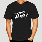 Мужская футболка Peavey, футболка белого и черного цвета, женская футболка 6883X