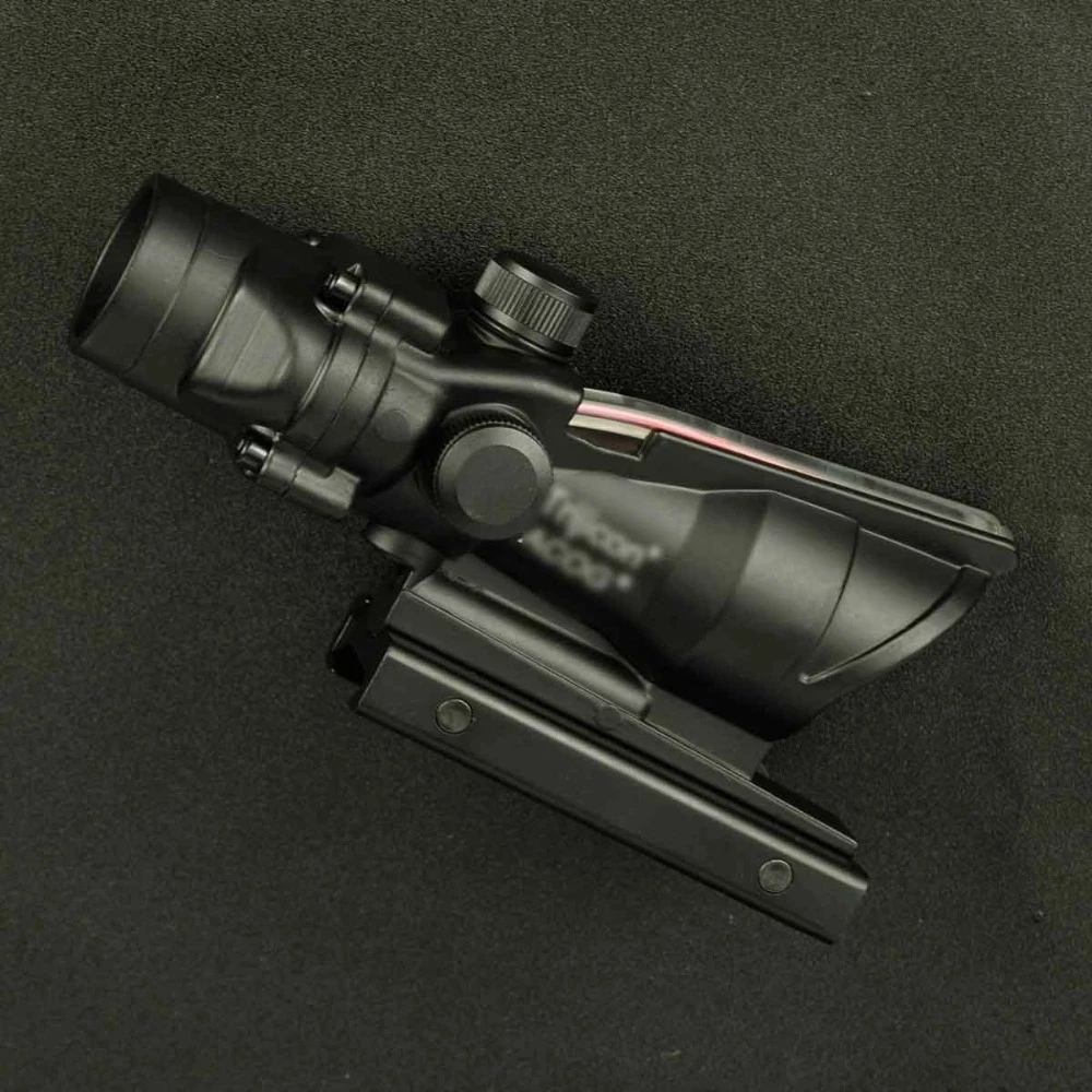 Lambul охотничий страйкбол прицел ACOG 1X32 Тактический Воздушный пистолет с красной
