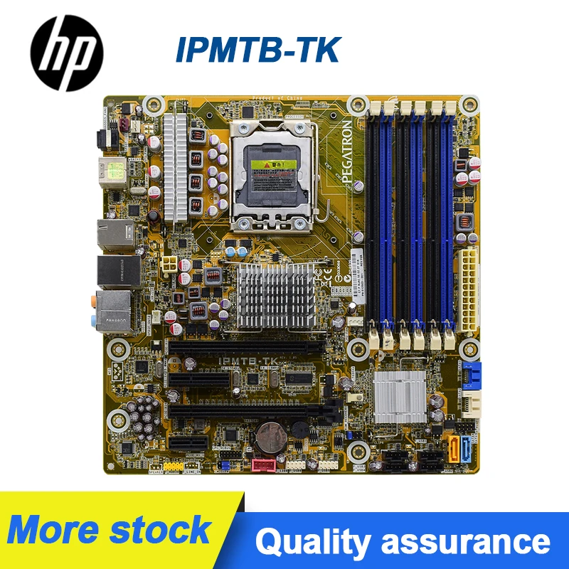 Для HP IPMTB TK оригинальные Материнские платы LGA 1366 X58 DDR3 три канала M ATX материнская