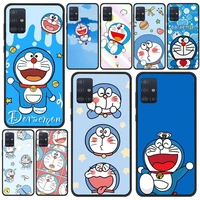 doraemon anime phone case for samsung s5 s6 s7 s8 s9 s10 s20 s21 edge plus e fe lite