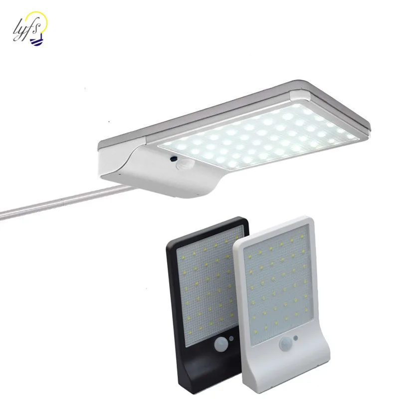 Светодиодный уличный светильник на солнечной батарее лампа с пассивным ИК