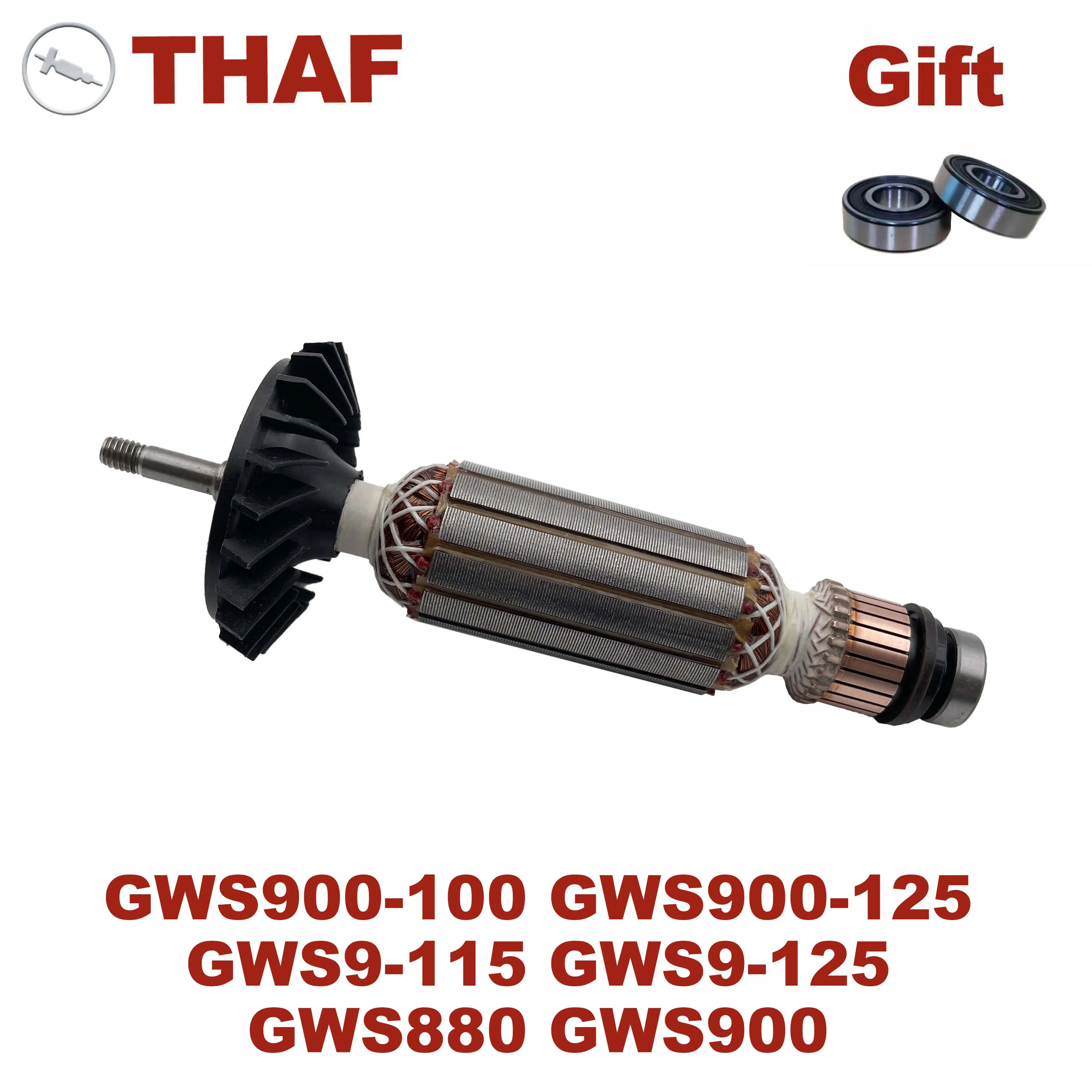 AC220V-240V Якорь ротор замена для BOSCH УГЛОВАЯ ШЛИФМАШИНА GWS900-100 GWS900-125 GWS9-115 GWS9-125